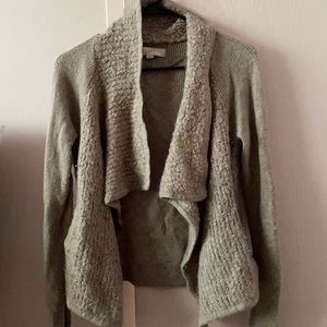Loft Tan/ light brown cardigan size: xs